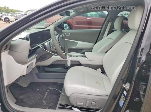 KMHM34AA0SA114306 2025 HYUNDAI IONIQ Black წინა სალონის ხედი
