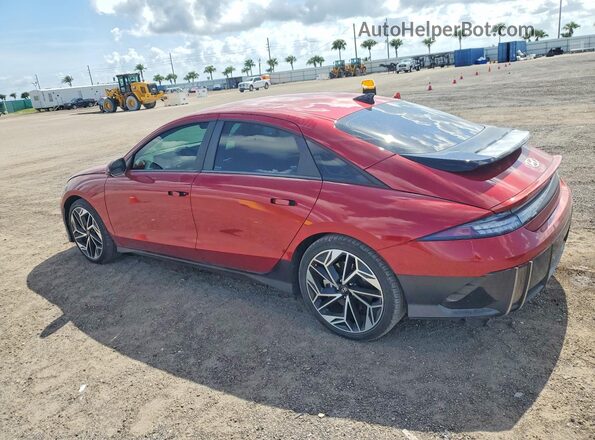 KMHM34AA1SA090467 2025 HYUNDAI IONIQ Red Rear left