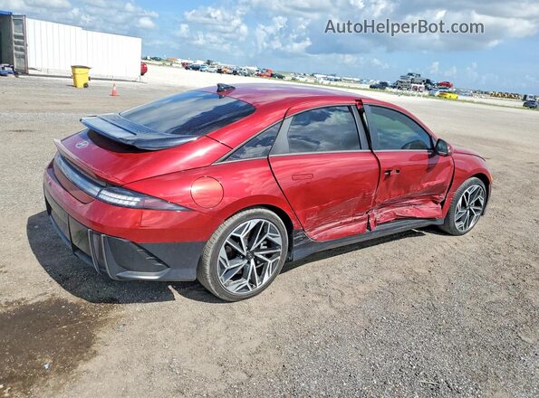KMHM34AA1SA090467 2025 HYUNDAI IONIQ Red Rear right