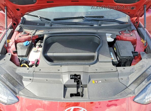 KMHM34AA1SA090467 2025 HYUNDAI IONIQ Red Rear interior view