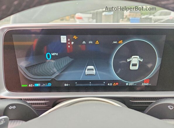 KMHM34AA5SA115015 2025 HYUNDAI IONIQ Black ხელსაწყოთა პანელის ხედი