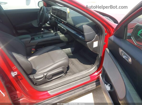 KMHM34AA6RA057409 2024 HYUNDAI IONIQ 6 Red Front interior view