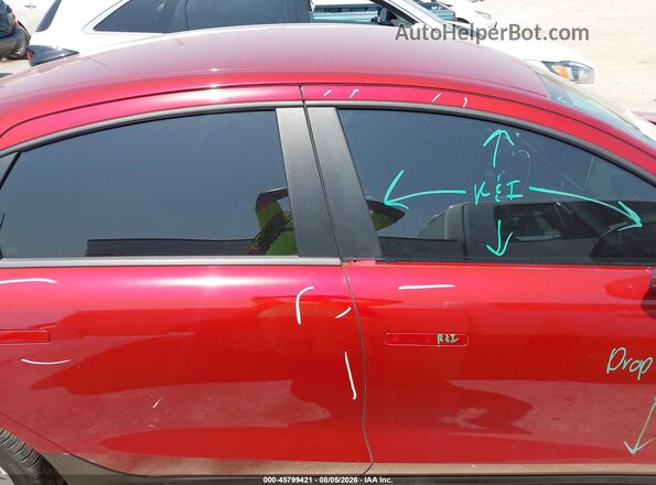 KMHM34AA6RA057409 2024 HYUNDAI IONIQ 6 Red Rear interior view