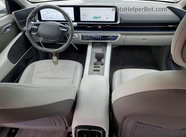 KMHM34AA6SA085040 2025 HYUNDAI IONIQ White წინა პანელის ხედი