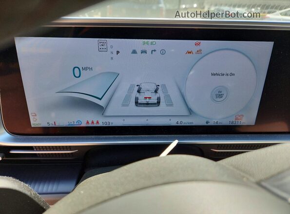 KMHM34AC2RA067131 2024 HYUNDAI IONIQ Серый Вид щитка приборов