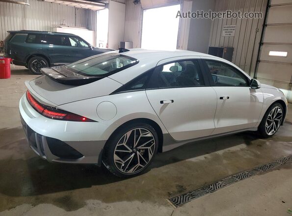 KMHM34AC6PA045713 2023 HYUNDAI IONIQ Белый Задняя правая четверть