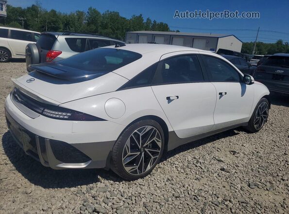 KMHM34AC6RA075717 2024 HYUNDAI IONIQ White Trasero derecho