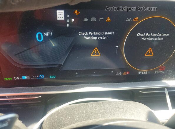 KMHM34AC6RA075717 2024 HYUNDAI IONIQ White Vista del cuadro de instrumentos