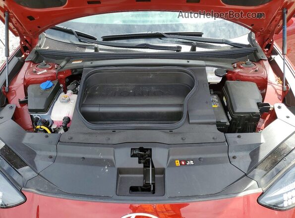KMHM34AC9PA022782 2023 HYUNDAI IONIQ Red Widok wnętrza z tyłu