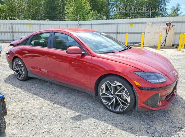 KMHM34AC9PA022782 2023 HYUNDAI IONIQ Red Przód prawy