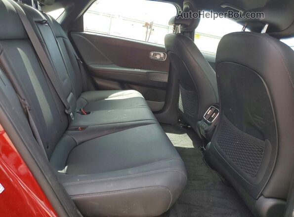 KMHM34AC9PA022782 2023 HYUNDAI IONIQ Red Widok tylnych siedzeń