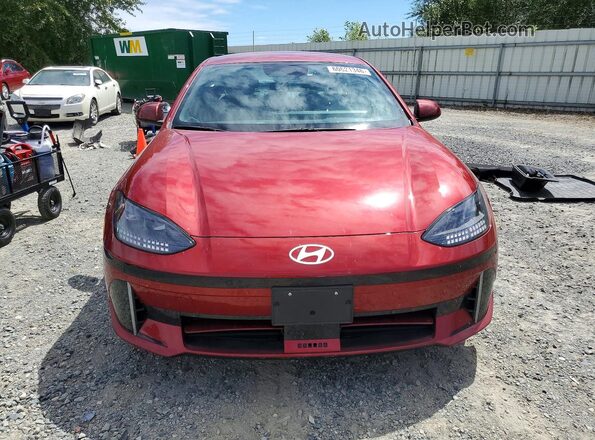 KMHM34AC9PA022782 2023 HYUNDAI IONIQ Red Widok z przodu