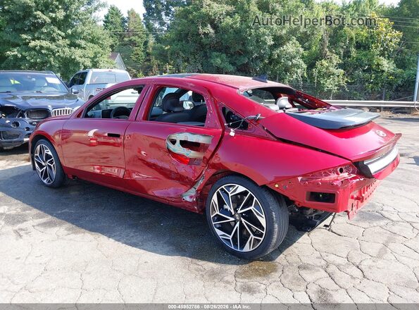 KMHM54AA7RA075119 2024 HYUNDAI IONIQ 6 Red Front view