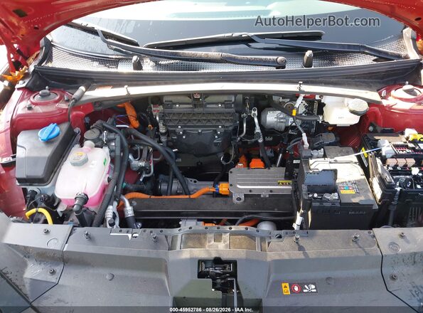 KMHM54AA7RA075119 2024 HYUNDAI IONIQ 6 Red Rear view