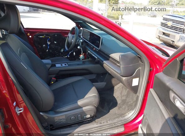 KMHM54AA7RA075119 2024 HYUNDAI IONIQ 6 Red Front interior view