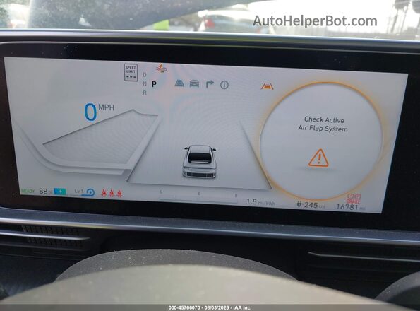 KMHM54AA9SA085415 2025 HYUNDAI IONIQ 6 Gray Հետևի նստատեղերի տեսք