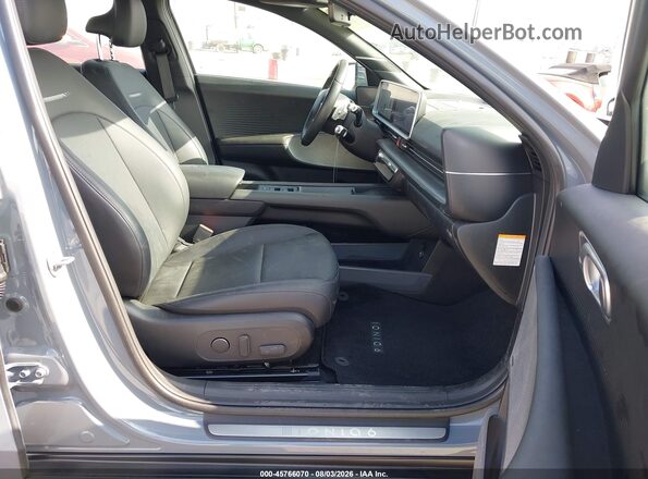 KMHM54AA9SA085415 2025 HYUNDAI IONIQ 6 Gray Սալոնի դիմացի տեսք