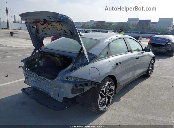 KMHM54AA9SA085415 2025 HYUNDAI IONIQ 6 Gray Հետևի աջ