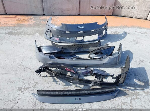 KMHM54AA9SA085415 2025 HYUNDAI IONIQ 6 Gray Սարքավորումների վահանակի տեսք