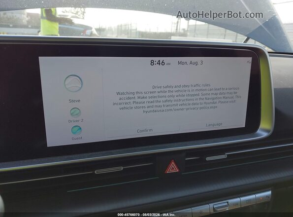 KMHM54AA9SA085415 2025 HYUNDAI IONIQ 6 Gray 