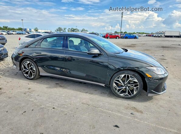 KMHM54AC3PA026577 2023 HYUNDAI IONIQ Черный Передняя правая четверть