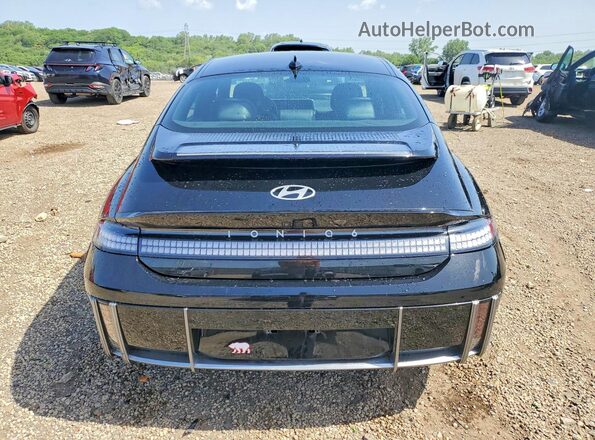 KMHM54AC9PA041164 2023 HYUNDAI IONIQ Black Widok z tyłu