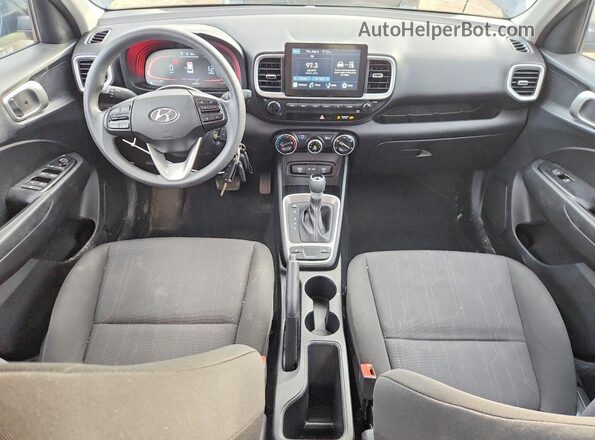 KMHRB8A30PU243458 2023 HYUNDAI VENUE Gray წინა პანელის ხედი