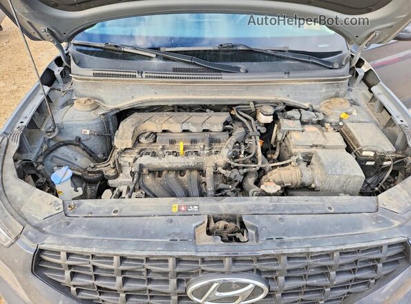 KMHRB8A30PU243458 2023 HYUNDAI VENUE Gray უკანა სალონის ხედი