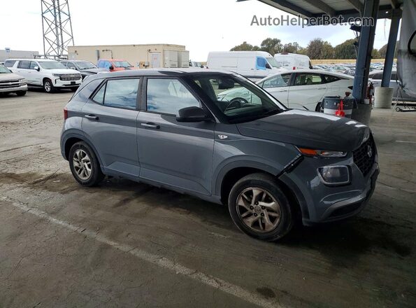 KMHRB8A31MU068892 2021 HYUNDAI VENUE Gray Передня права чверть