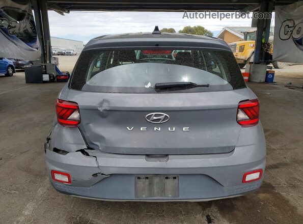 KMHRB8A31MU068892 2021 HYUNDAI VENUE Gray Вид ззаду