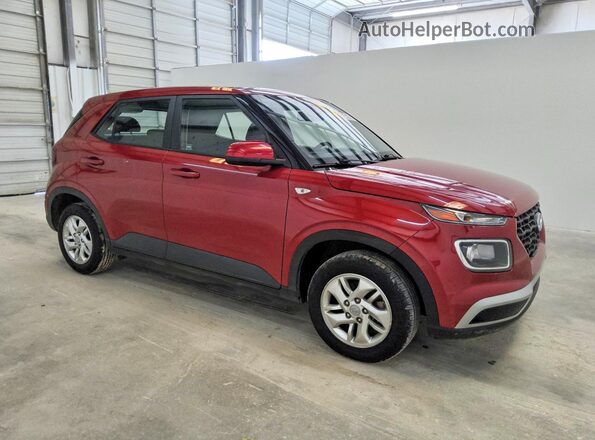 KMHRB8A31MU081769 2021 HYUNDAI VENUE Red Przód prawy