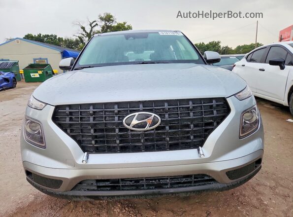 KMHRB8A31MU096899 2021 HYUNDAI VENUE Silver წინა ხედი
