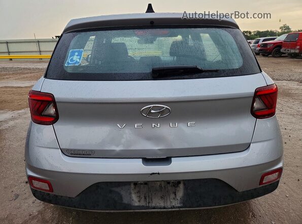 KMHRB8A31MU096899 2021 HYUNDAI VENUE Silver უკანა ხედი