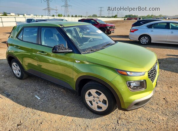 KMHRB8A32LU025936 2020 HYUNDAI VENUE Green Przód prawy