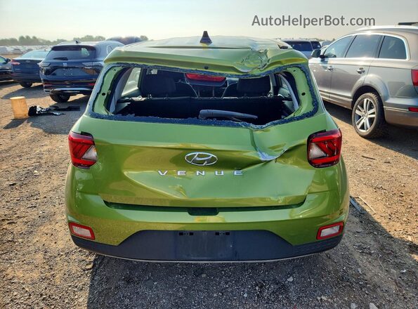 KMHRB8A32LU025936 2020 HYUNDAI VENUE Green Widok z tyłu