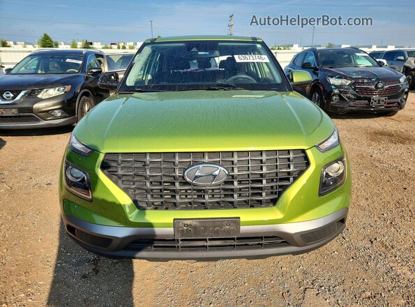KMHRB8A32LU025936 2020 HYUNDAI VENUE Green Widok z przodu