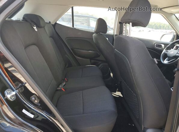 KMHRB8A32LU037407 2020 HYUNDAI VENUE Black Սալոնի հետևի տեսք