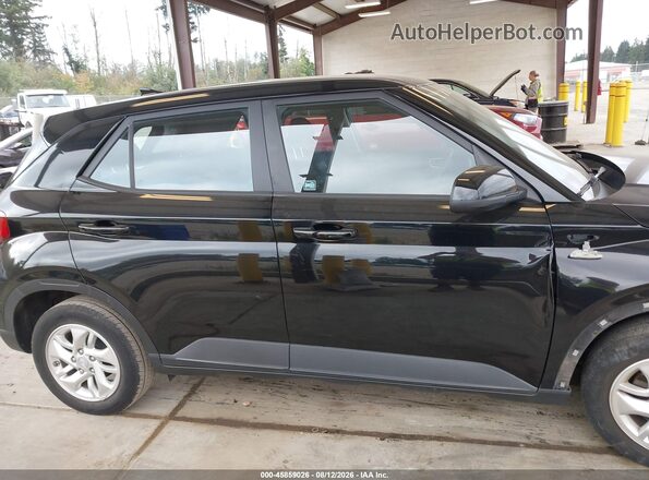 KMHRB8A32MU095521 2021 HYUNDAI VENUE Черный Вид задней части салона