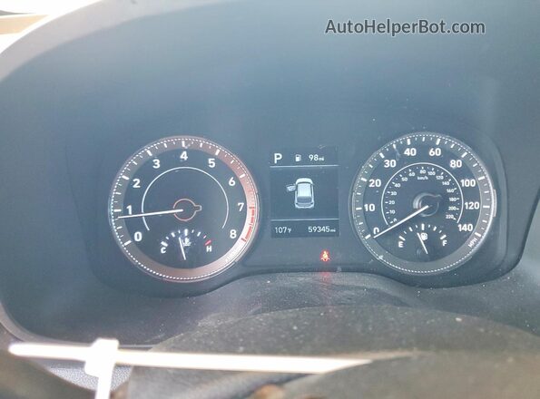 KMHRB8A32NU178805 2022 HYUNDAI VENUE White Սարքավորումների վահանակի տեսք