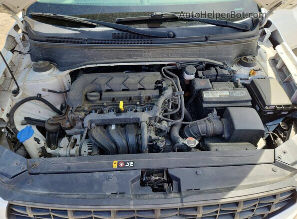 KMHRB8A33MU067159 2021 HYUNDAI VENUE White Շարժիչի բաժամունքի տեսք