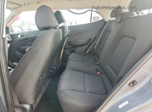 KMHRB8A33MU126842 2021 HYUNDAI VENUE Gray Սալոնի հետևի տեսք