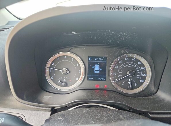KMHRB8A33MU126842 2021 HYUNDAI VENUE Gray Սարքավորումների վահանակի տեսք