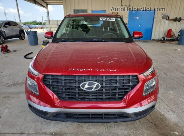 KMHRB8A34MU105997 2021 HYUNDAI VENUE Red Front view