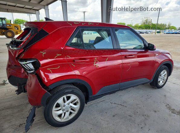 KMHRB8A34MU105997 2021 HYUNDAI VENUE Red Rear right