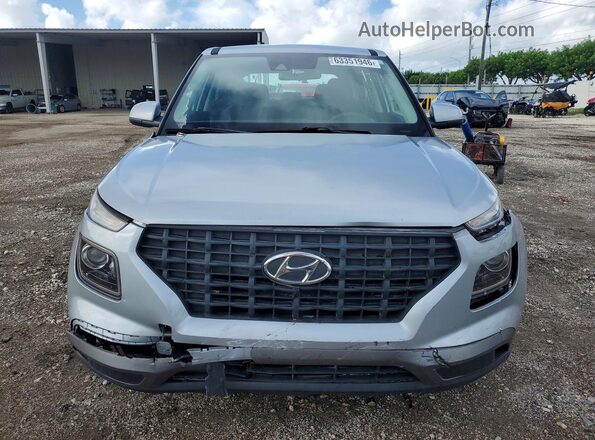 KMHRB8A37LU032641 2020 HYUNDAI VENUE Silver Widok z przodu
