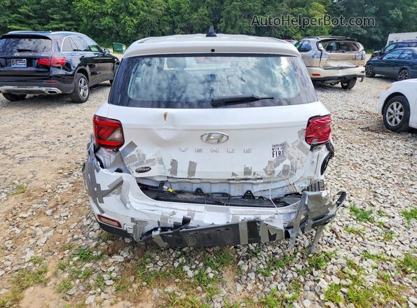 KMHRB8A37MU065947 2021 HYUNDAI VENUE White Rear view