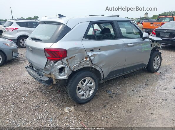 KMHRB8A37MU068444 2021 HYUNDAI VENUE Silver Rear right