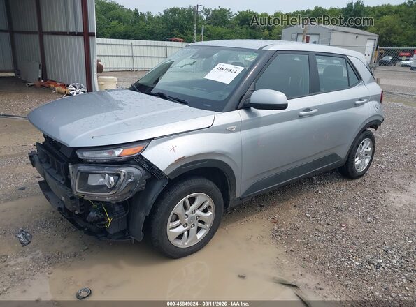 KMHRB8A37MU068444 2021 HYUNDAI VENUE Silver Front left