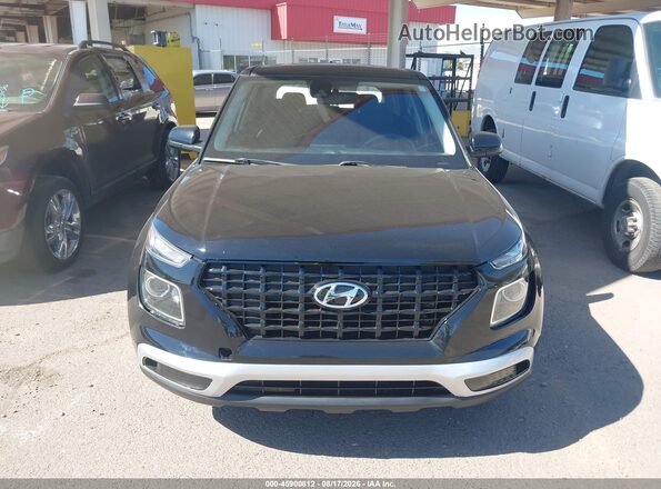 KMHRB8A37MU119876 2021 HYUNDAI VENUE Black Vista frontal