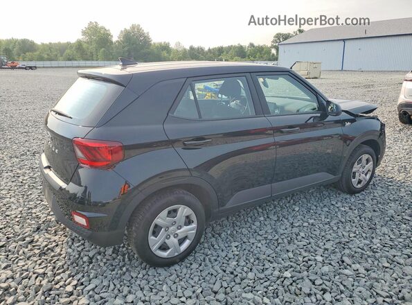 KMHRB8A38LU028419 2020 HYUNDAI VENUE Черный Задняя правая четверть